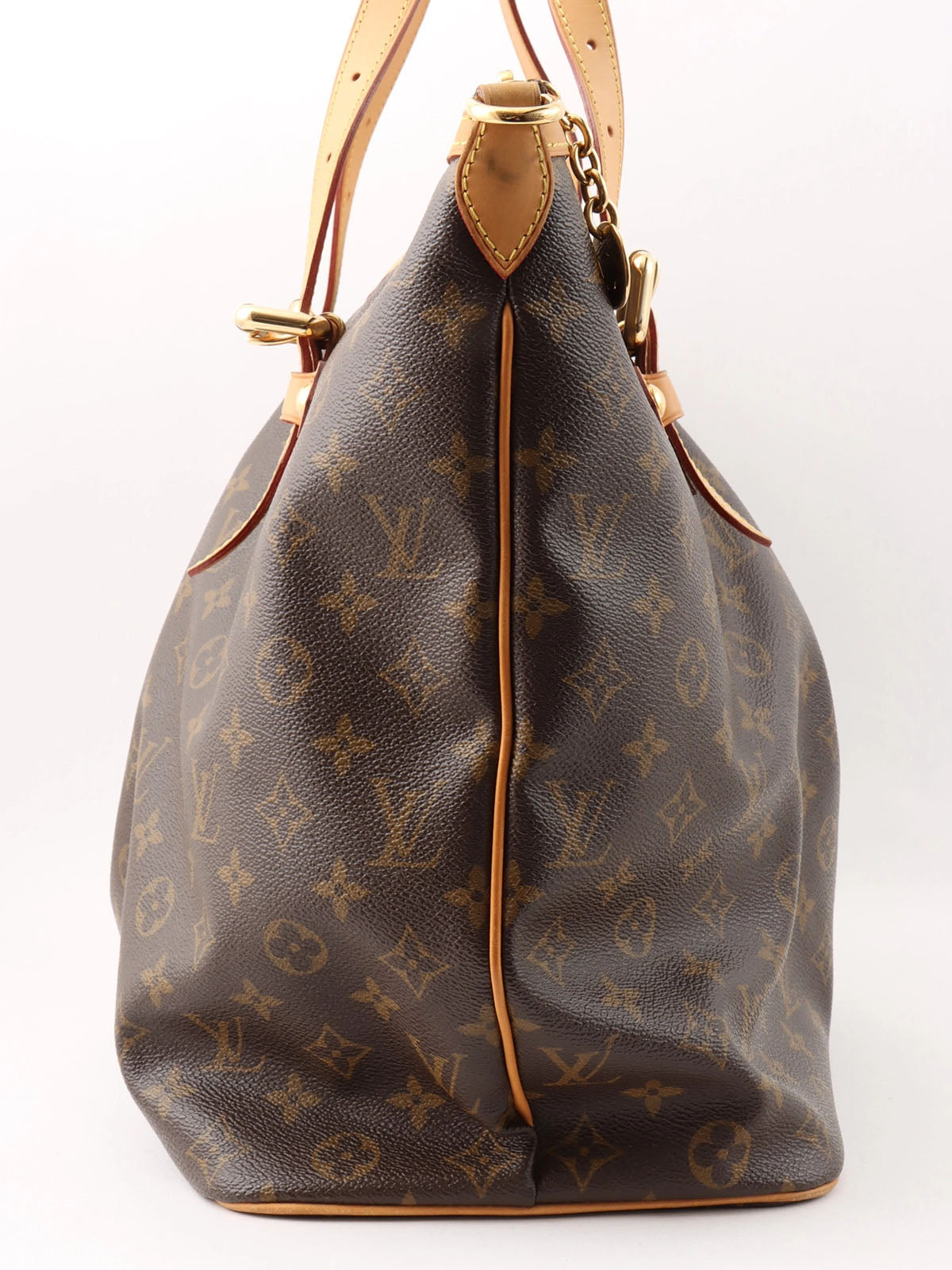 2010 帆布 Monogram Palermo GM 棕色