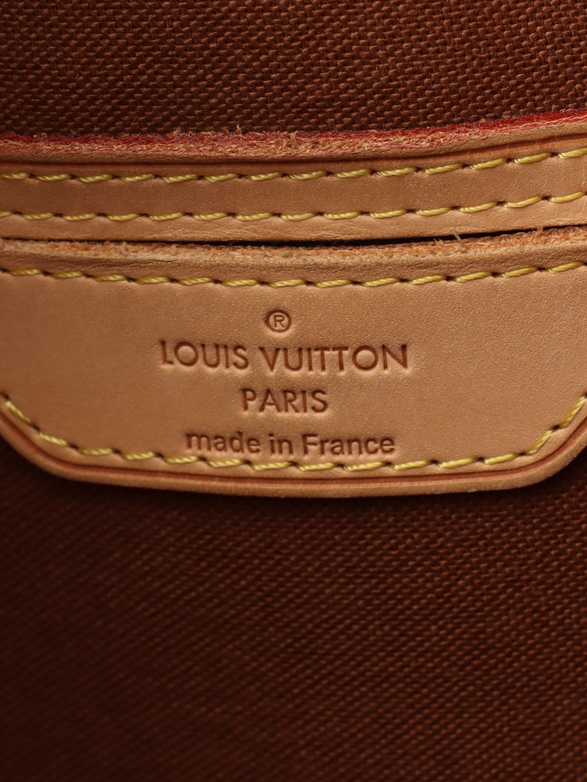 2010 帆布 Monogram Palermo GM 棕色