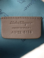 ガンチーニパターンハンドバッグ グレー