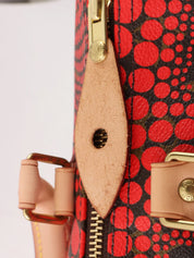2012 Yayoi Kusama Collaboration Speedy 30 Brown/Red