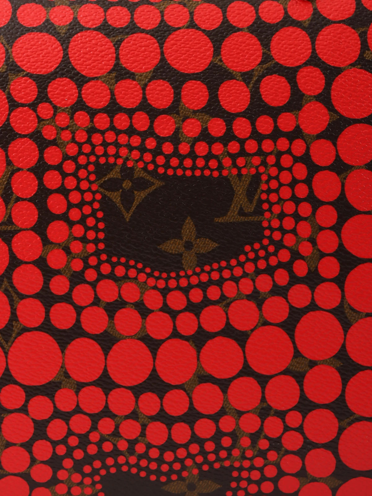 2012 Yayoi Kusama Collaboration Speedy 30 Brown/Red