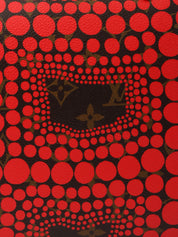 2012 Yayoi Kusama Collaboration Speedy 30 Brown/Red