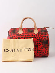 2012 Yayoi Kusama Collaboration Speedy 30 Brown/Red
