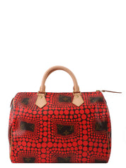 2012 Yayoi Kusama Collaboration Speedy 30 Brown/Red