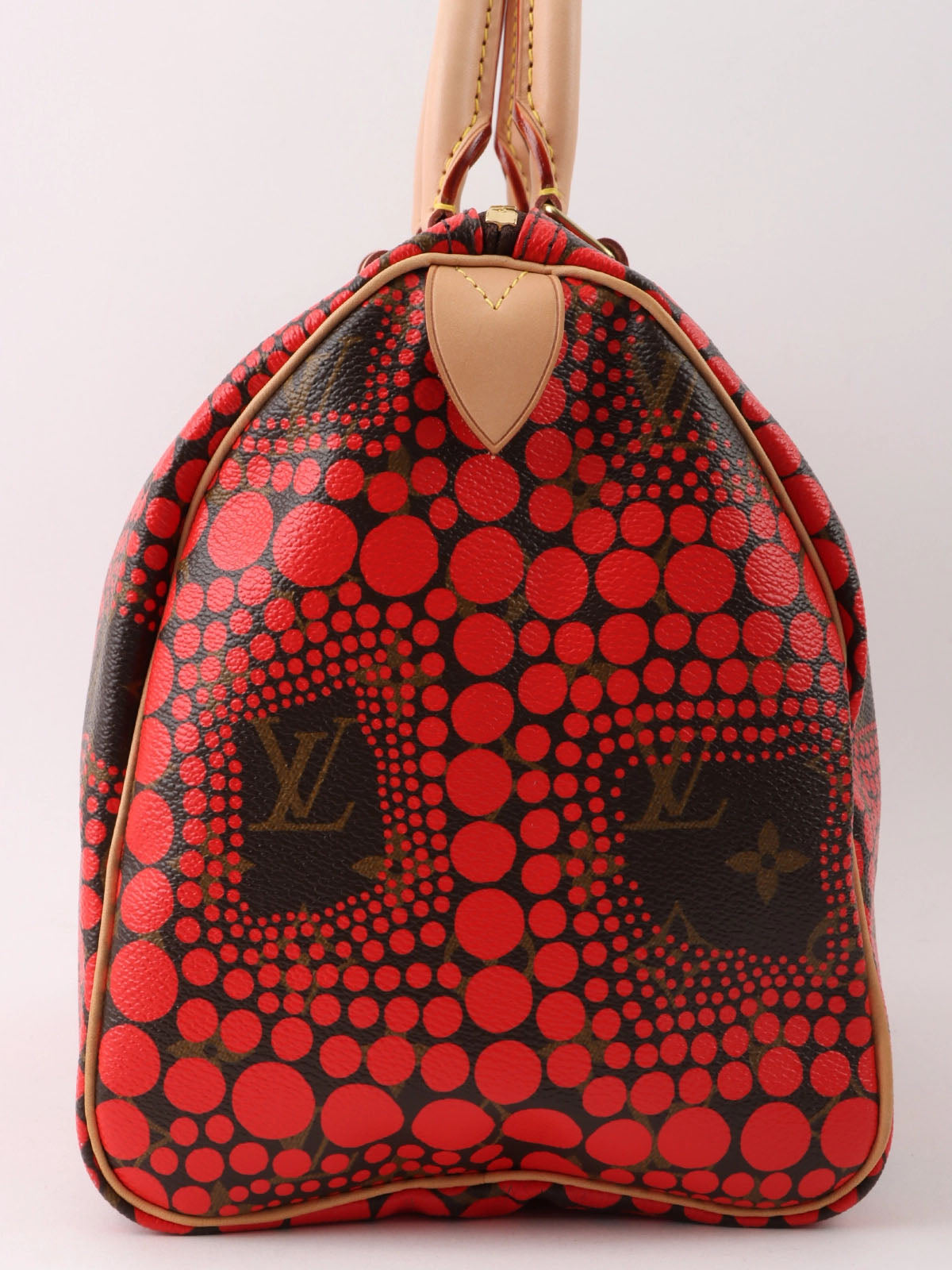 2012 Yayoi Kusama Collaboration Speedy 30 Brown/Red