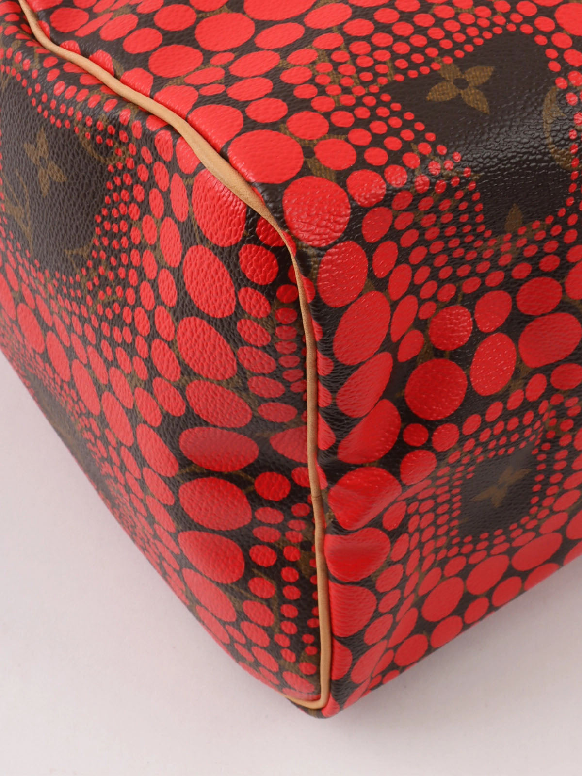 2012 Yayoi Kusama Collaboration Speedy 30 Brown/Red
