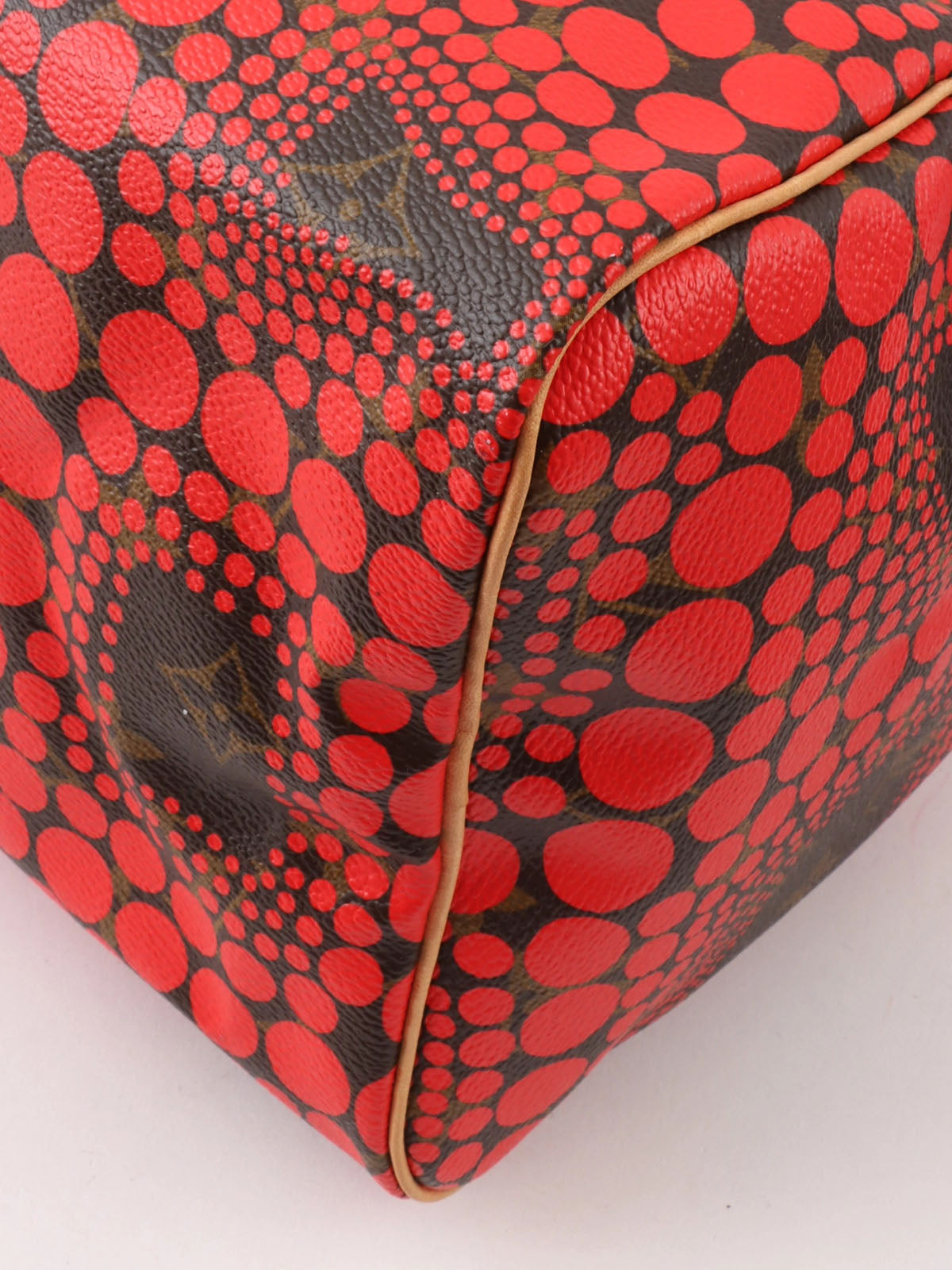 2012 Yayoi Kusama Collaboration Speedy 30 Brown/Red