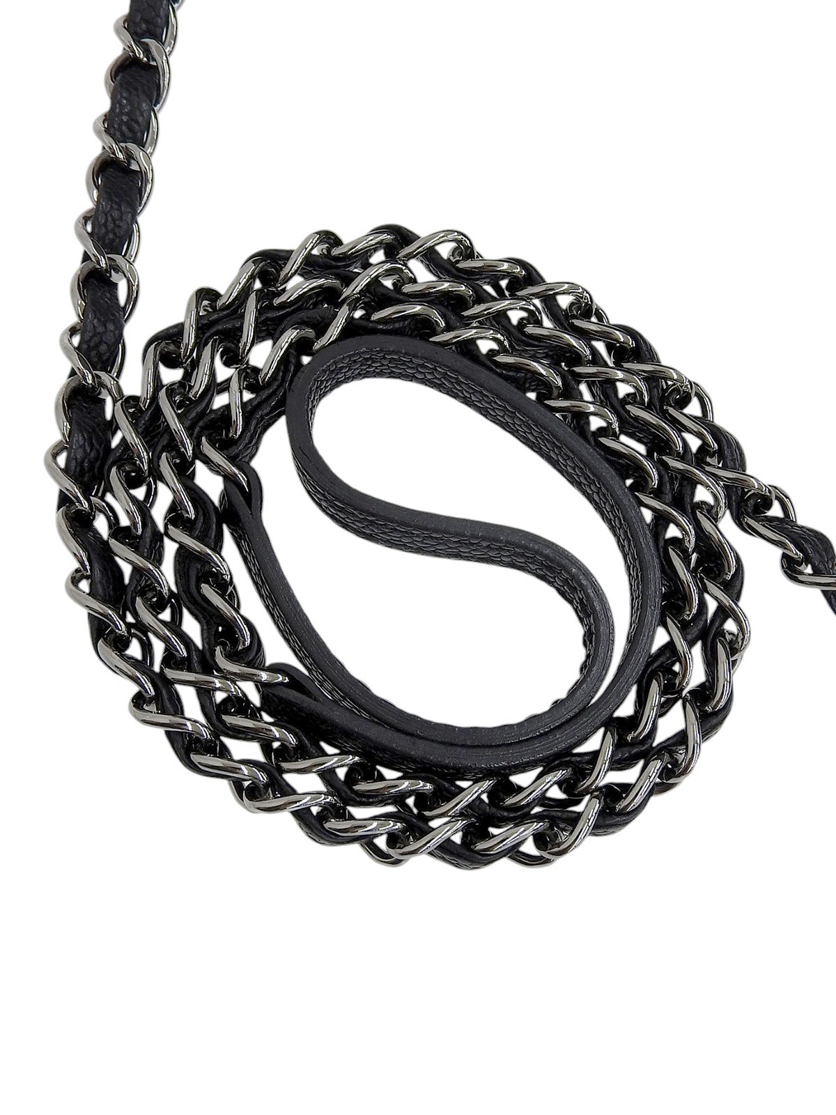 2011 Caviar Skin 2.55 Chain Tote Bag Black