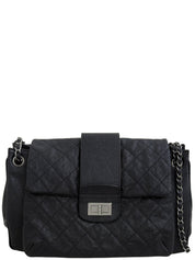 2011 Caviar Skin 2.55 Chain Tote Bag Black