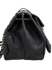2011 Caviar Skin 2.55 Chain Tote Bag Black
