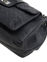 2011 Caviar Skin 2.55 Chain Tote Bag Black