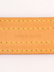 2003 徽标压花腰带,米色