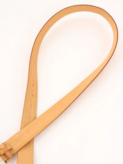 2003 徽标压花腰带,米色