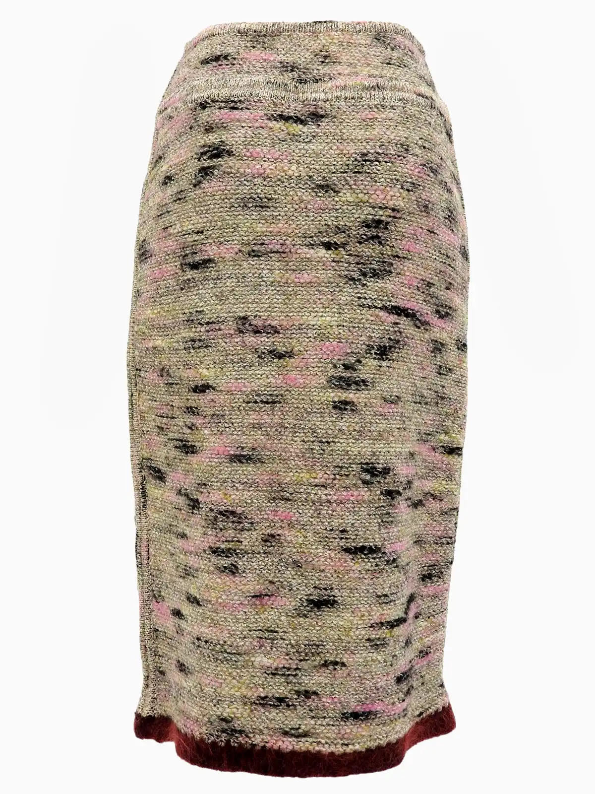 1999 Knit Logo Plate Sleeveless Set, Beige/Multi