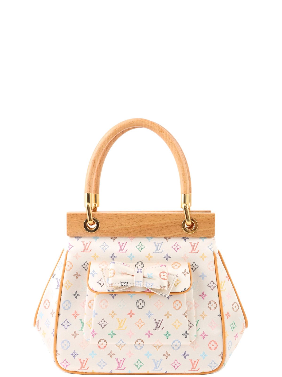2003 年 Monogram Satin Abelia Blanc