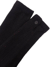 2001 Tweed CC Mark Button Jacket Black/Dark Red