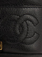 1995 Caviar Skin 6CC Mark Stitch 黑色背包