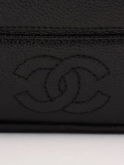 1995 Caviar Skin 6CC Mark Stitch 黑色背包