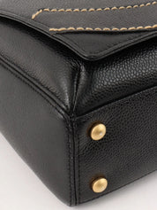 2004 Caviar Skin Wild Stitch CC Mark 单肩包 黑色