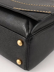 2004 Caviar Skin Wild Stitch CC Mark 单肩包 黑色