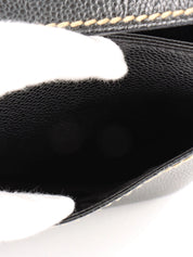 2004 Caviar Skin Wild Stitch CC Mark 单肩包 黑色