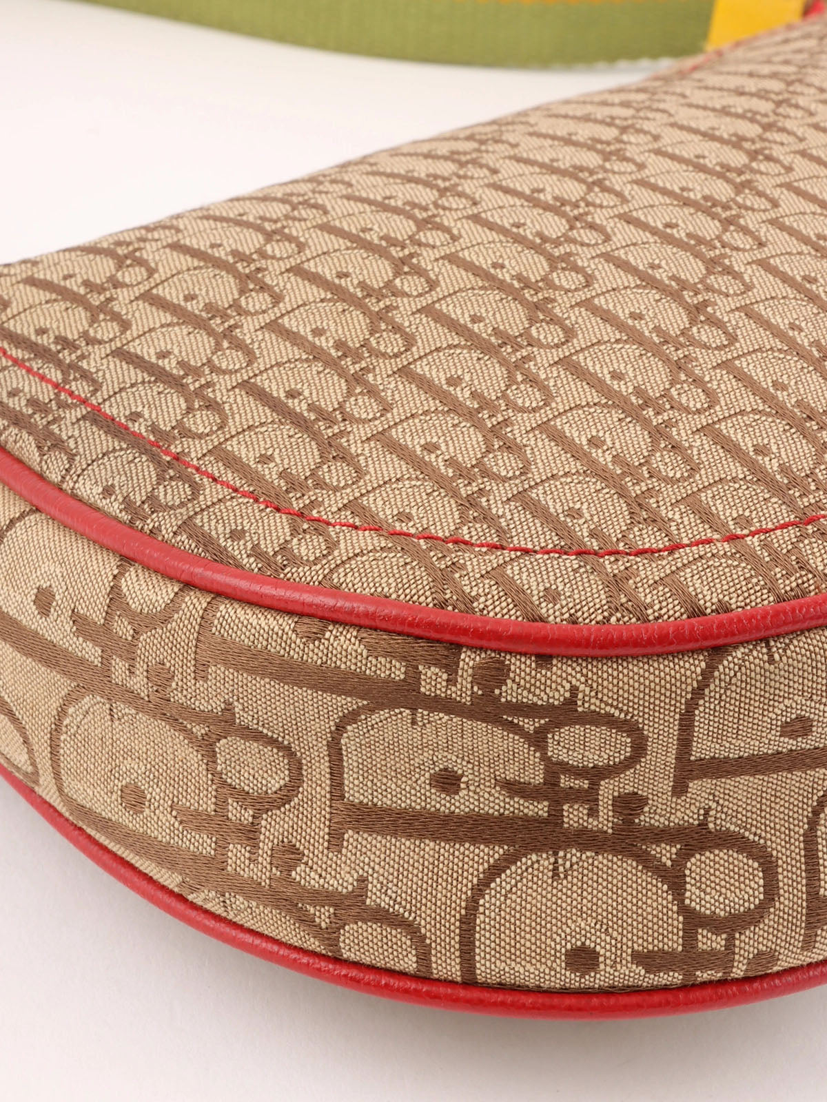 2004年製 ラスタトロッターパターンサドルバッグ ブラウン/マルチ