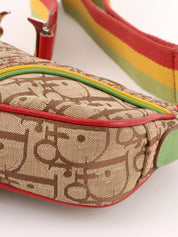 2004年製 ラスタトロッターパターンサドルバッグ ブラウン/マルチ