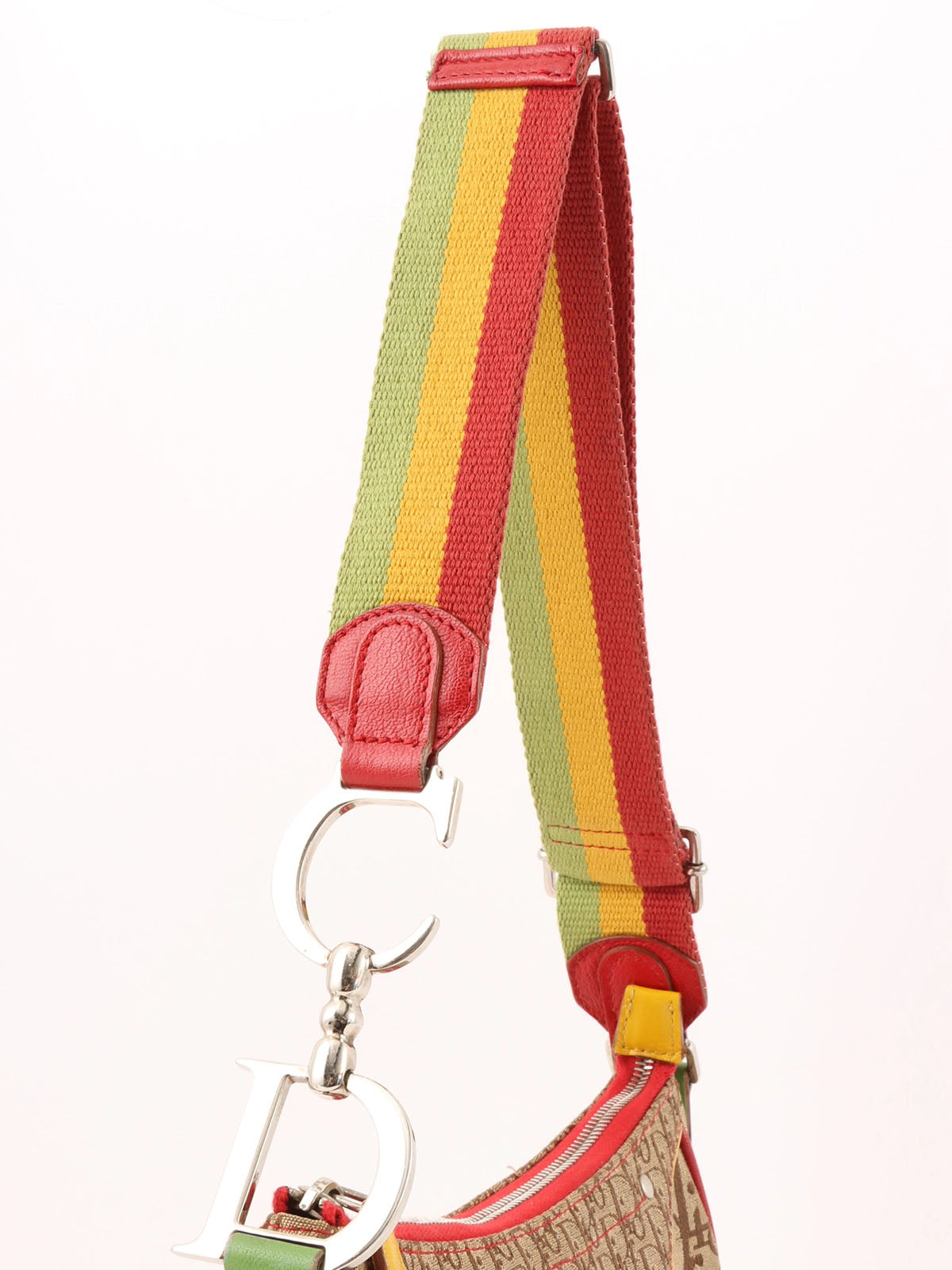 2004年製 ラスタトロッターパターンサドルバッグ ブラウン/マルチ