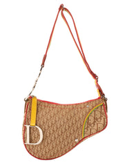 2004年製 ラスタトロッターパターンサドルバッグ ブラウン/マルチ