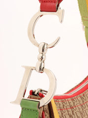 2004年製 ラスタトロッターパターンサドルバッグ ブラウン/マルチ