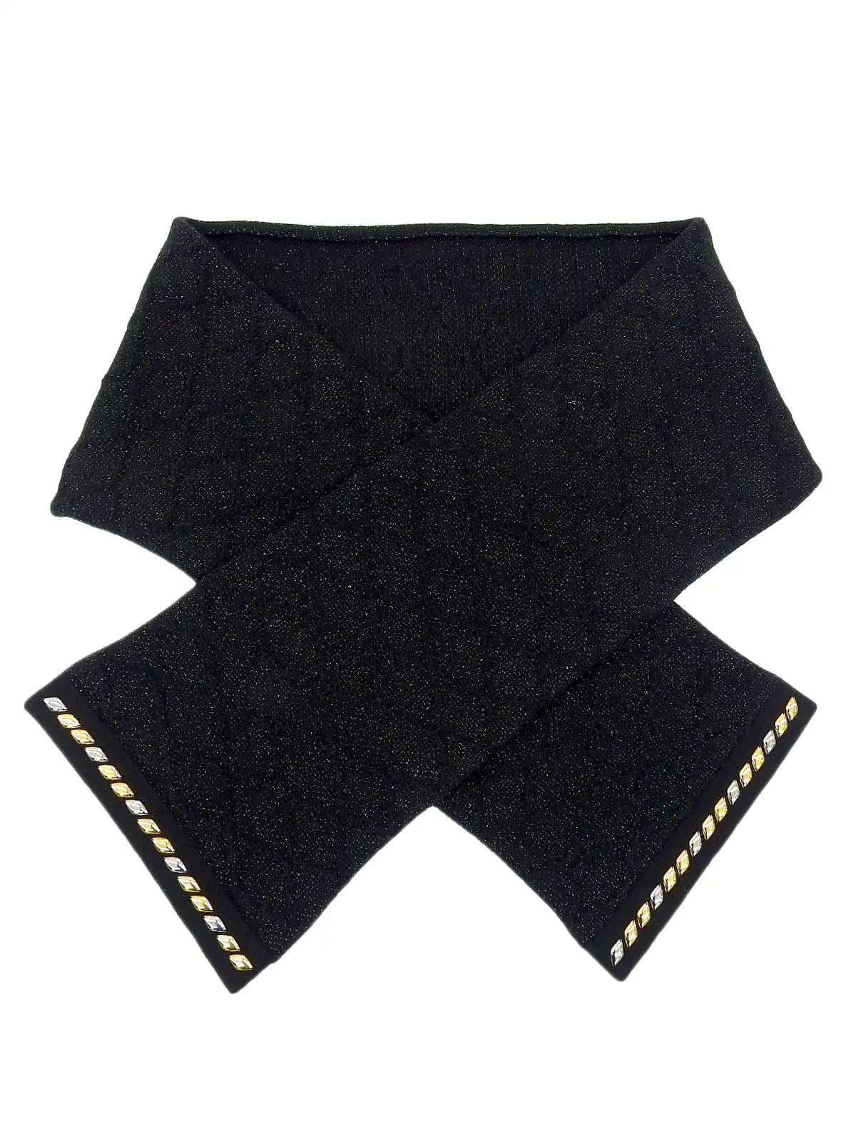 FEKETE ラメフーディーマフラー FEKETE HOODED GLITTER MUFFLER フーディーマフラー - メルカリ