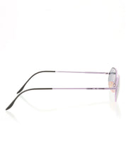 Mini CC Logo Octagon Sunglasses Purple/Black