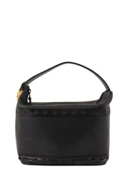 Diamond Cut Vanity Bag Black