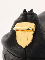 Diamond Cut Vanity Bag Black