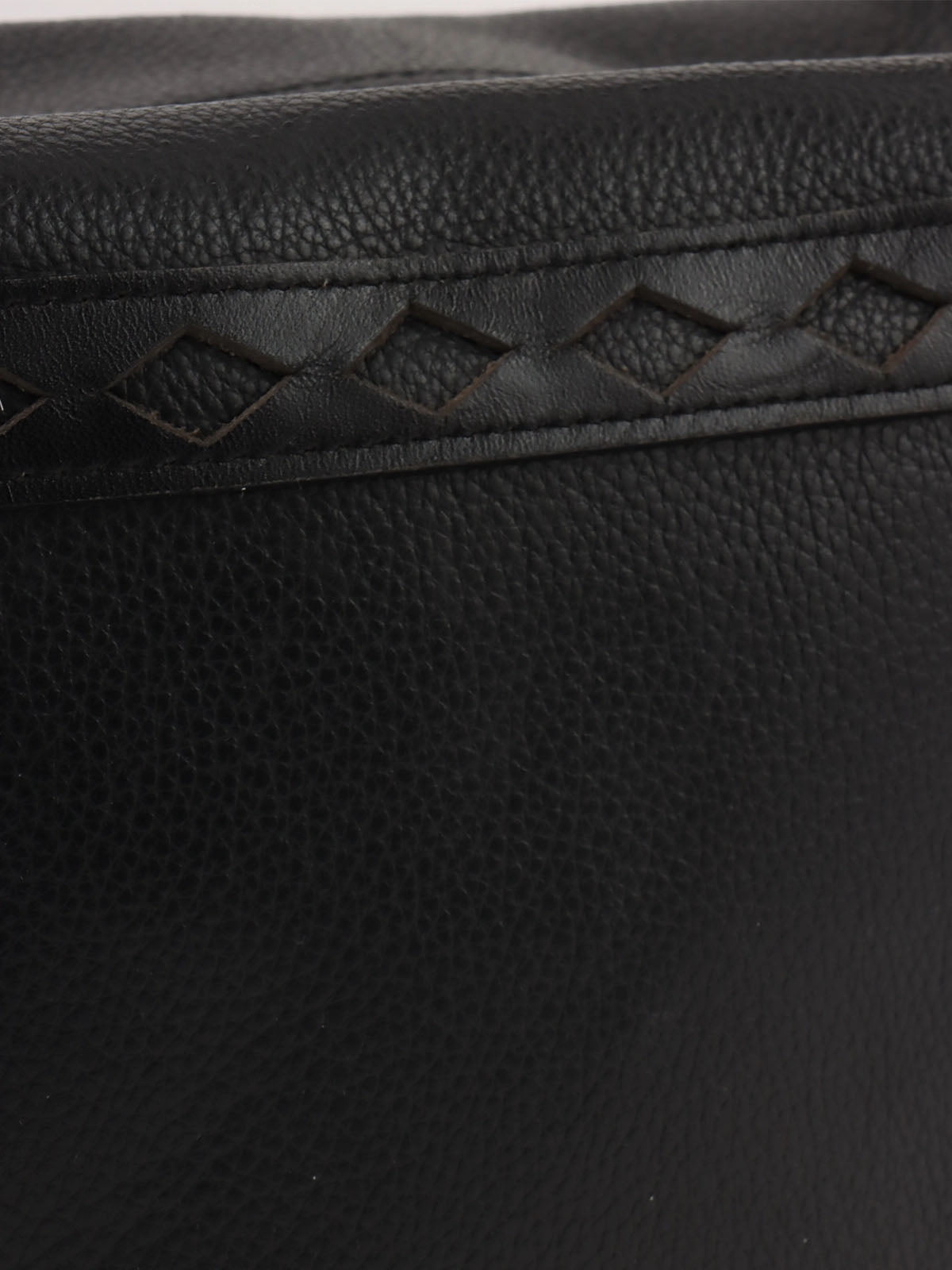 Diamond Cut Vanity Bag Black