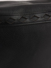 Diamond Cut Vanity Bag Black