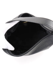 Diamond Cut Vanity Bag Black