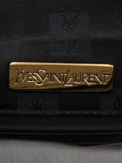 Diamond Cut Vanity Bag Black