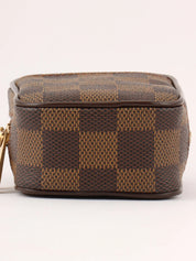 2007 Damier Etui Okapi Canvas PM Brown