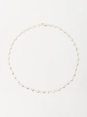 925 Puff Heart Necklace Silver