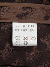 Horse Carriage Pattern Set Up Brown