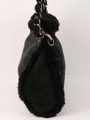 2005 Mouton CC Mark 黑色缝线链条包