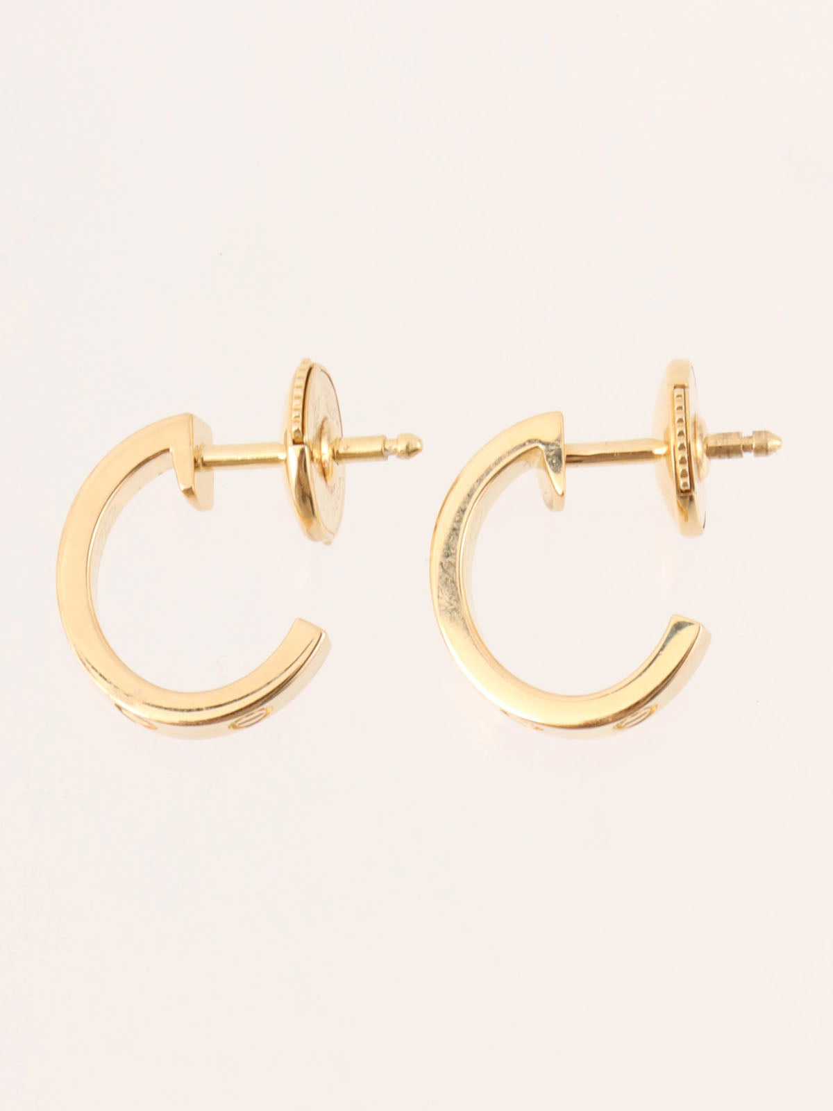 18K Gold Mini Love Earrings