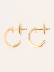 18K Gold Mini Love Earrings