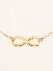 18K Gold Infinity Bracelet