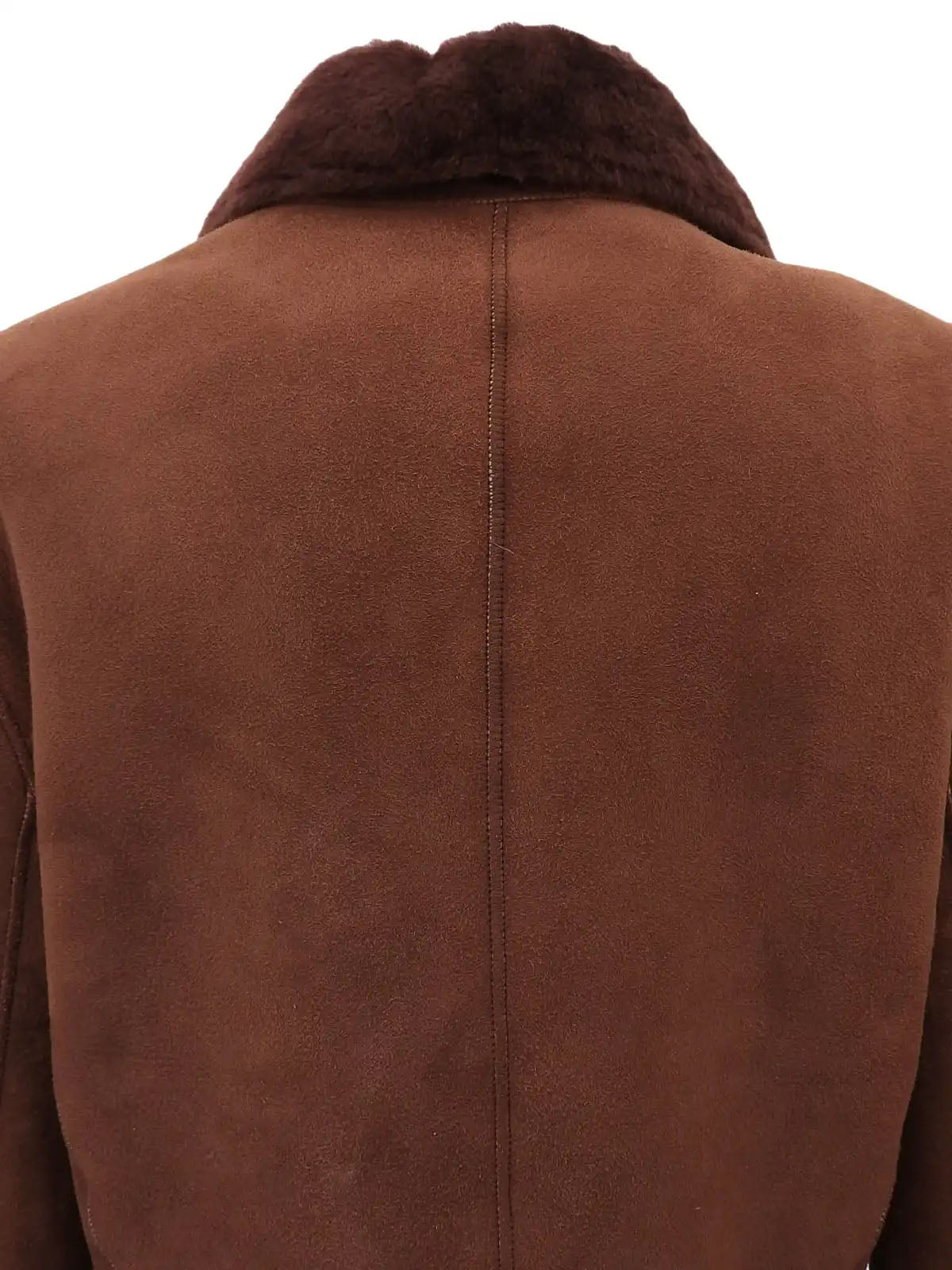 Bordeaux sheepskin jacket