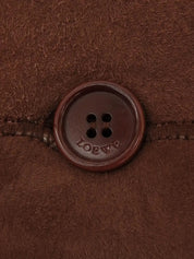 Bordeaux sheepskin jacket