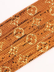 Monogram Mesh Frances Gold