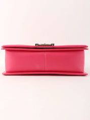 2014 Boy Chanel Chain Shoulder Bag Pink