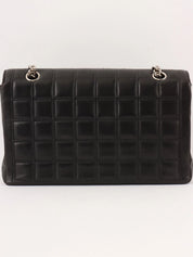 2000 Chocolate Bar 2.55cc Mark Chain Bag, Black